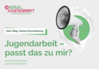 Thumbnail der Broschüre Jugendarbeit. Passt das zu mir?